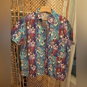 Multicolor Graphic Men's Shirt